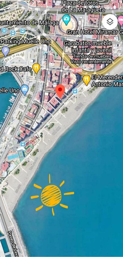 Apartamento Malaga Port Exterior foto